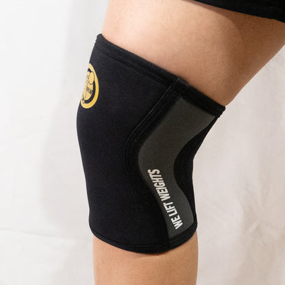WE LIFT WEIGHTS GOLD Knee Sleeve 7mm