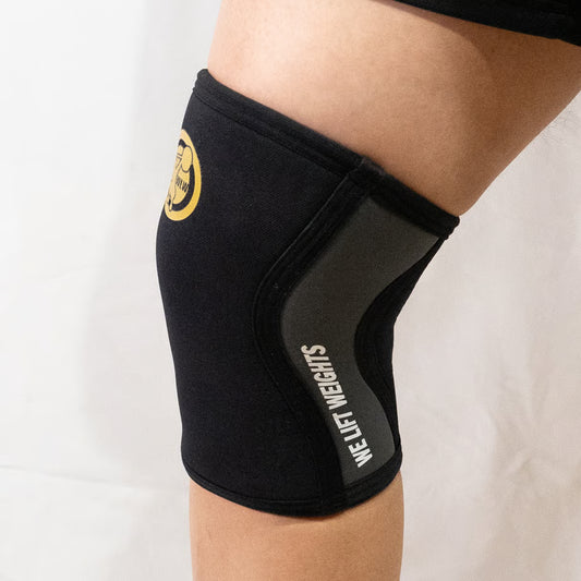 WE LIFT WEIGHTS GOLD Knee Sleeve 7mm
